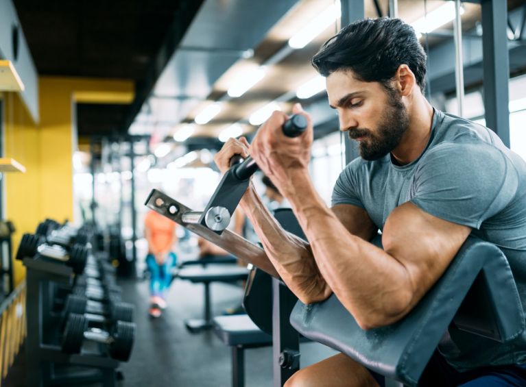 Fitnessstudio Krafttraining